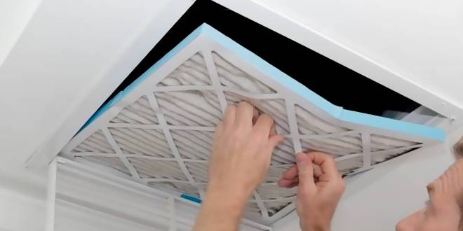 Air conditioner filter replacement